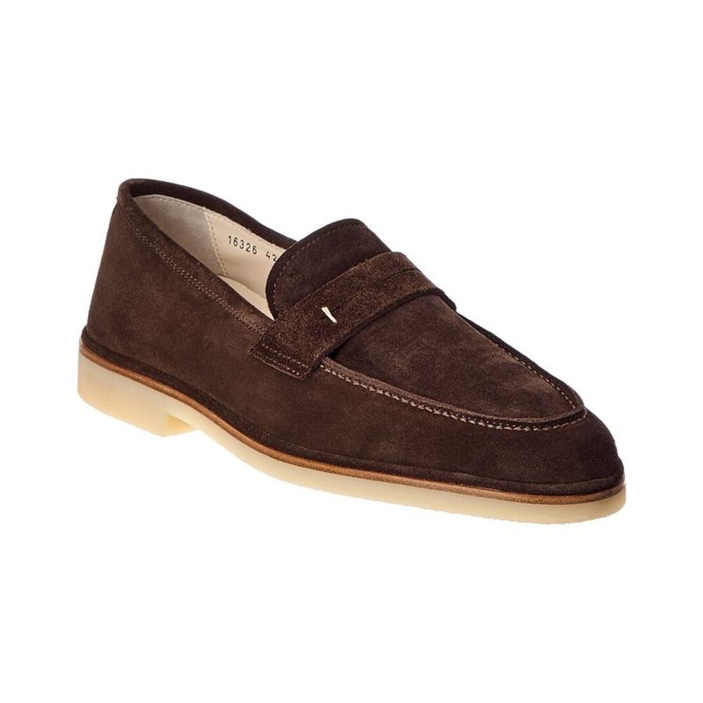 Antonio Maurizi Suede Loafer, Brown